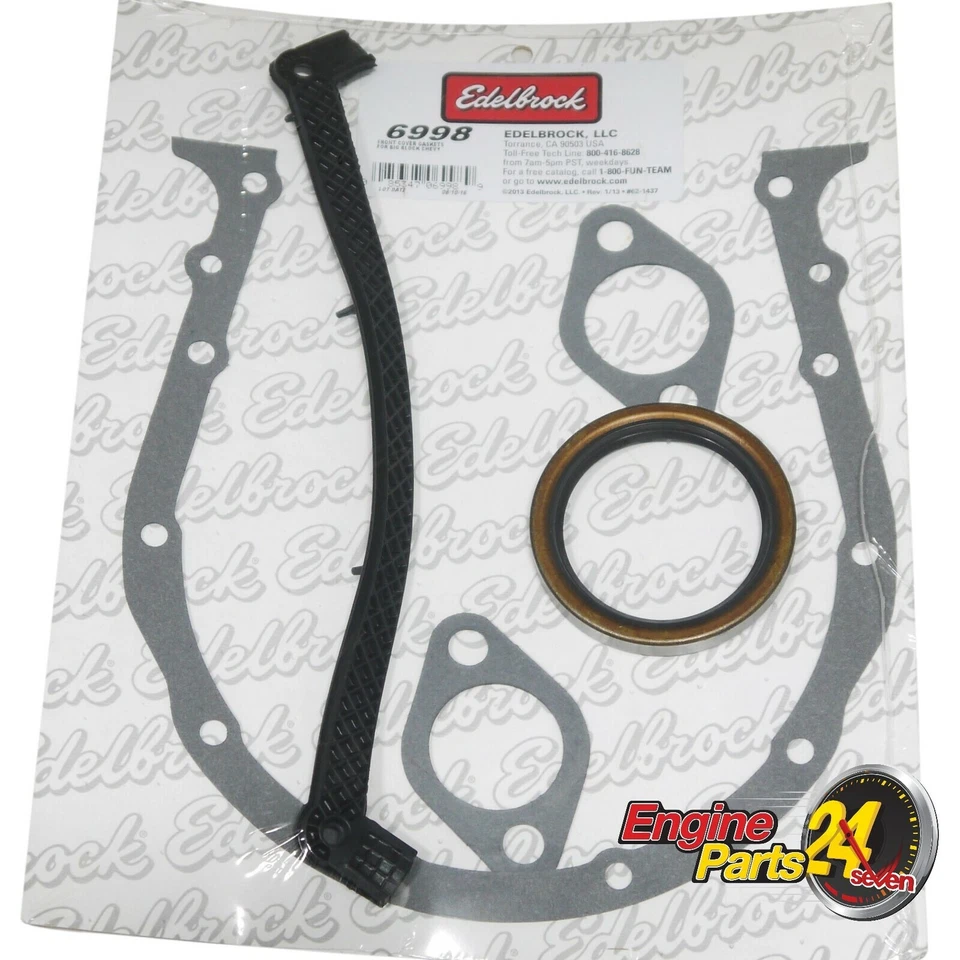 CHEV 396 427 454 TIMING COVER GASKET SET MARK IV EDELBROCK 6998 - image 1 of 1