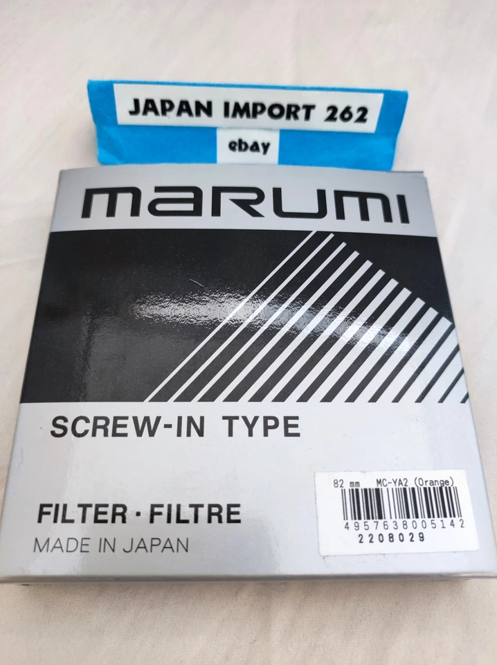 MARUMI Camera Filter MC-YA2 82mm for monochrome photography 005142 Brand new!! - Image 1 of 4