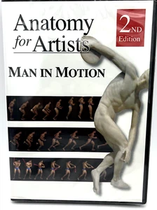 Anatomy for Artists Man in Motion 2nd Edition Instructional DVD (2010) - Picture 1 of 7