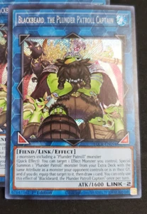 Yu-Gi-Oh! Blackbeard, the Plunder Patroll Captain BLCR-EN094 - Secret Rare - Picture 1 of 1