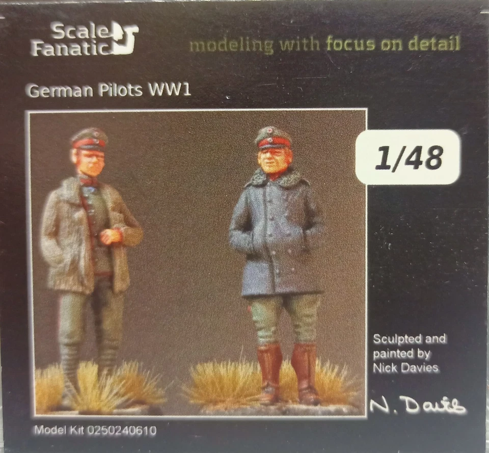 MODELLISMO - German Pilots WWI - Scale Fanatic 1/48 - Immagine 1 di 1