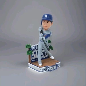 FOCO Shohei Ohtani Los Angeles Dodgers 50 Home Runs 50 basi rubate Bobblehead - Foto 1 di 5
