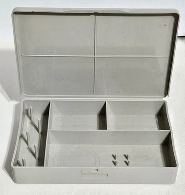 Accesorios para máquina de coser Bernina solo estuche bobinas grises pies Foto 1 de 4