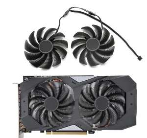 Pary wentylatora chłodzącego wentylator do Gigabyte GTX 1660 1660Ti T129215SU PLD09210S12 87MM - Zdjęcie 1 z 12