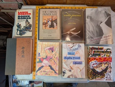 8 Books Of Classic Vintage Erotic Fiction - Li Yu - Man With A Maid - Olympia ++ - Image 1 of 4