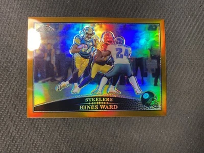 Hines Ward 2009 Topps Chrome Refractor SP /649 - Image 1 of 2