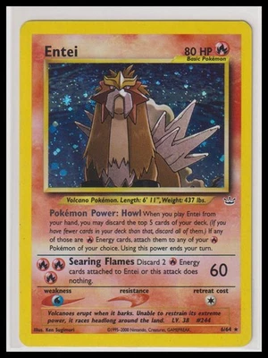 Neo Revelation Entei (6) #06/64 Holo - Image 1 of 2