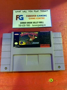 Aero the Acrobat - SNES - Cleaned TESTED - Foto 1 di 13