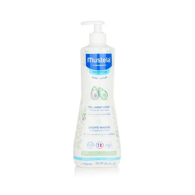 Mustela - Gel Limpiador Suave - Cabello y Cuerpo 750 ml/25,35 oz Foto 1 de 3