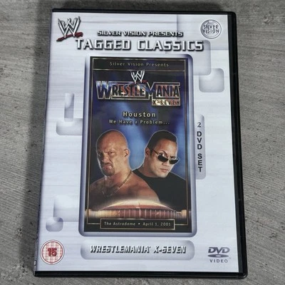 WWE Tagged Classics WrestleMania X-Seven DVD - Stone Cold vs The Rock WM17 - Image 1 of 4