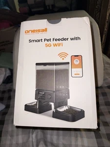Automatischer Katzenfutterspender mit 5G Wifi, Automatischer Katzenfutterspender für 2 Katzen - Bild 1 von 12