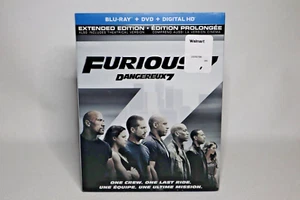 FURIOUS 7 (EXTENDED EDITION) (BLU-RAY + DVD + DIGITAL HD) (BILINGUAL) (BLU-RAY) - Picture 1 of 2