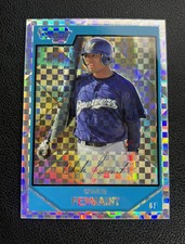 2007 Bowman Chrome Prospects X-Fractors /275 Charlie Fermaint #BC41 Brewers