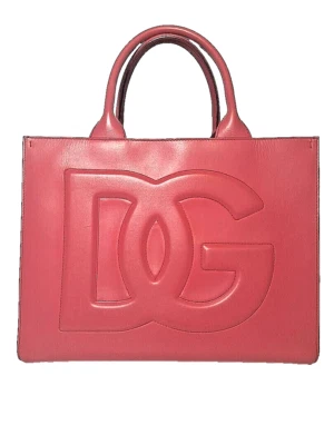 Bolso de Mano DOLCE & GABBANA Piel de becerro Mediano DG Daily Shopper Fuscia Foto 1 de 4