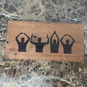 Ohio State Wooden Sign O-H-I-O Man Cave Sign Buckeyes - Picture 1 of 5