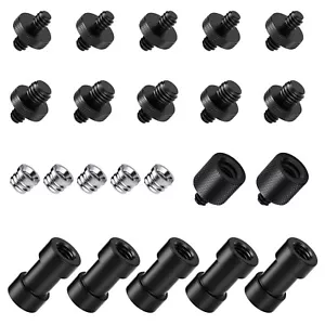 Neewer 22Pack Screw Adapter Set Male Female Thread Converter for Tripod, Monopod - Picture 1 of 8