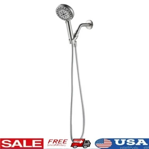 8 Function Handheld Showerhead Power Spray Clean Jet Easy Install High Pressure - Picture 1 of 13