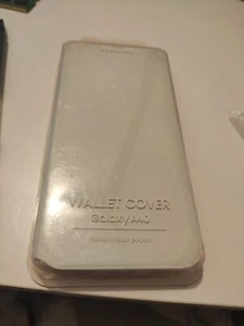 Official Samsung Galaxy A40 Wallet Case Cover a405 originale flip libro bianca - Foto 1 di 4