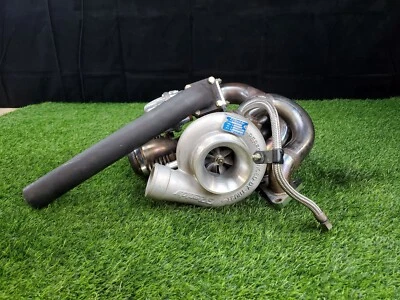 Kit Turbo Mitsubishi 4G63 Greddy Turbo 06H-25G, Colector de escape Greddy WG Foto 1 de 4