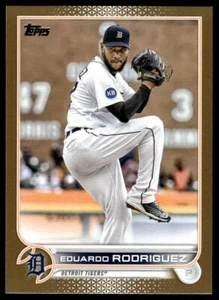 2022 Topps Update Eduardo Rodriguez #US272 Gold #'d /2022 Detroit Tigers - Picture 1 of 2