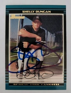 Shelly Duncan New York Yankees 2002 Bowman #BDP119 RC Signed Authentic Autograph - Picture 1 of 2
