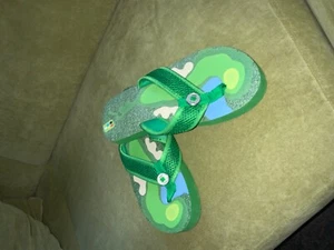 Geschenk für Golfspieler Flipflops mit Golfmotiv (Spielbahn )GR 38/40 - Bild 1 von 5