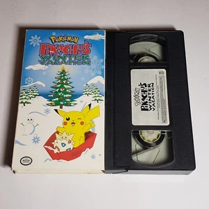Vintage Pokemon Pikachu's Winter Vacation (VHS 1999) Combined Shipping - Picture 1 of 2