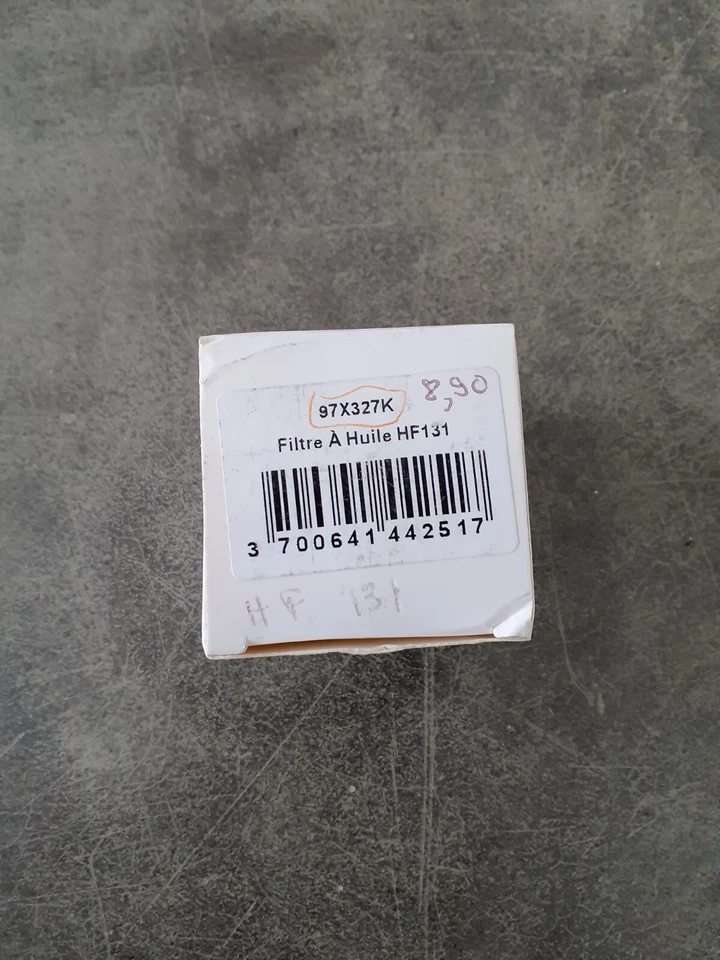 FILTRE A HUILE POWER FLUX 97X327K HYOSUNG SUZUKI= HF131 HF 131 - Photo 1/1