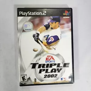 Triple Play 2002 (Sony PlayStation 2) JUEGO PS2 COMPLETO con MANUAL PROBADO - Imagen 1 de 3