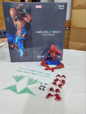 Kaiyodo Revoltech Amazing Yamaguchi Spider-Man Ver.2.0 Action Figure Box Gift - Image 1 of 4