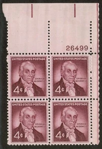 US USA Sc# 1138 MNH FVF PLATE # BLOCK Dr Ephraim McDowell Ovarian Surgeon - Picture 1 of 1