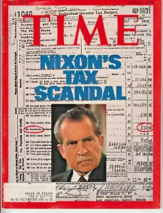 TIME Magazine April 15 1974 Nixon's Tax Scandal Hank Aaron Israel Philippines - Picture 1 of 2