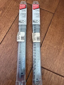 Makita 6TPI,3TPI 9" High Carbon Wood Cutting Reciprocating Saw Blade (10 Pack) - Picture 1 of 2