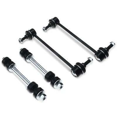 4x Eslabones estabilizadores delanteros y traseros para Nissan Frontier 2000 2001-2004 2,4 L Foto 1 de 4