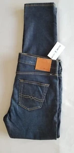 LUCKY BRAND Men 76 Slouch Skinny Cotton Denim Jean - 30x32 Dark Blue 7M1241 - Picture 1 of 6