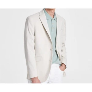 Kenneth Cole Reaction Men's Slim Fit Solid Sportcoats White NWT - Picture 1 of 3