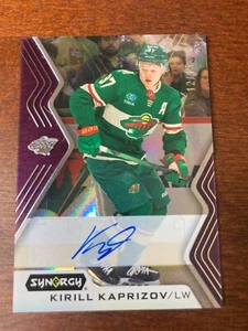 2024-25 Kirill Kaprizov Autograph Upper Deck 12/15 Auto - Picture 1 of 2