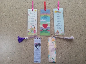 Vintage 90s Friendship Bookmark Lot E of 23 - Picture 1 of 8
