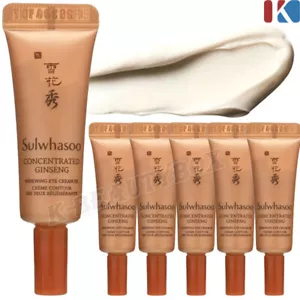 SULWHASOO Concentrated Ginseng Renewing Eye Cream 3ml Korean Skin Care NEW - Picture 1 of 13