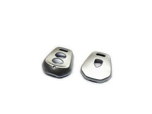 Gloss Silver Remote Key Case 2 Buttons For Porsche 996 911 Carrera 986 Boxster - Bild 1 von 2