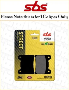 Yamaha RD 350 LC YPVS 1983-1984 [Rear Ceramic Brake Pads] [SBS HF Series] - Picture 1 of 1