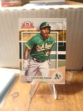 Cristian Pache 2022 International Card Day Baseball #NTCD-20  Oakland Athletics