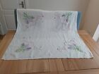 Vintage Embroidered Tablecloth 39x39 Inches