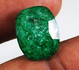 Impresionante Esmeralda Verde Colombiana Natural 17.30 Ct - Piedra Preciosa Suelta "Certificada" - Imagen 1 de 5