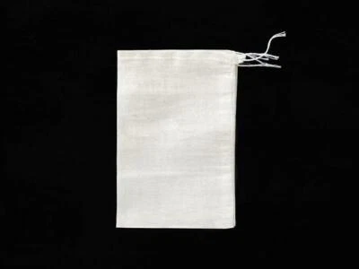 100/1000/5000 Natural Cotton Muslin Drawstring Bags Bath Soap 3X4 - Image 1 of 4