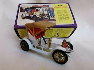 1960's Matchbox models of yesteryear Y-4 1909 OPEL COUPÉ mint in box top condit. - Foto 1 di 5