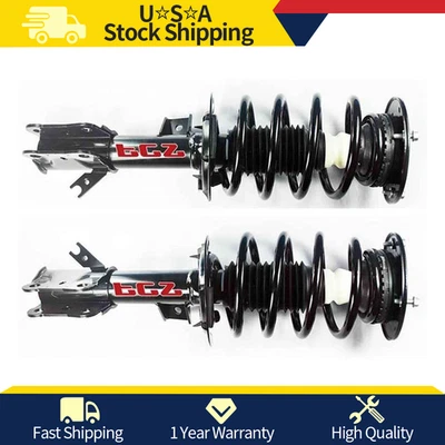 Juego de 2 piezas de puntales delanteros completos y muelles helicoidales para Ford Fusion 2013-2020 Foto 1 de 4