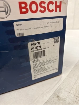Bosch AL82N Alternator for VW 55 Amp-AMP Volkswagen Super Beetle Transporter - Image 1 of 3