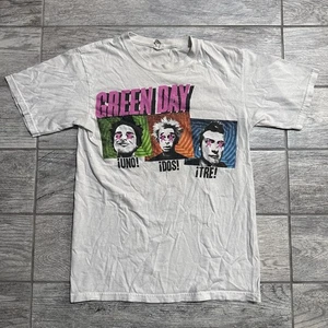 Camiseta de la gira Green Day "99 Revolutions" 2012 concierto de doble cara para hombre talla S - Imagen 1 de 7
