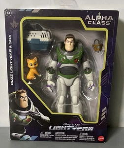 Figura de acción Disney Pixar Buzz Lightyear & Sox Alpha Class ~Nueva en caja - Imagen 1 de 6
